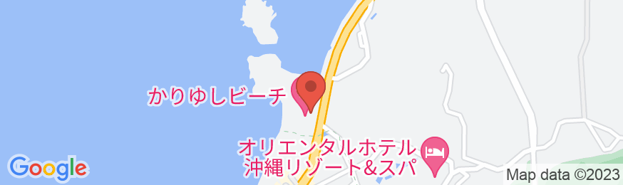 KARIYUSHI LCH.RESORT on The Beachの地図