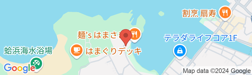 auberge nanami<五島・中通島>の地図