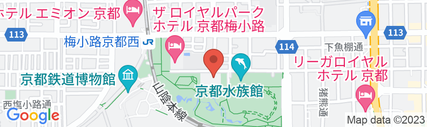 Umekoji Potel KYOTO(梅小路ポテル京都)の地図