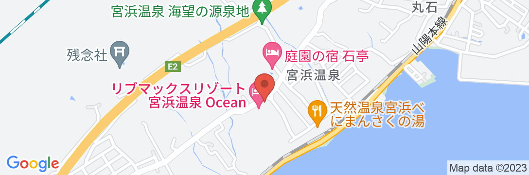 リブマックスリゾート宮浜温泉Oceanの地図