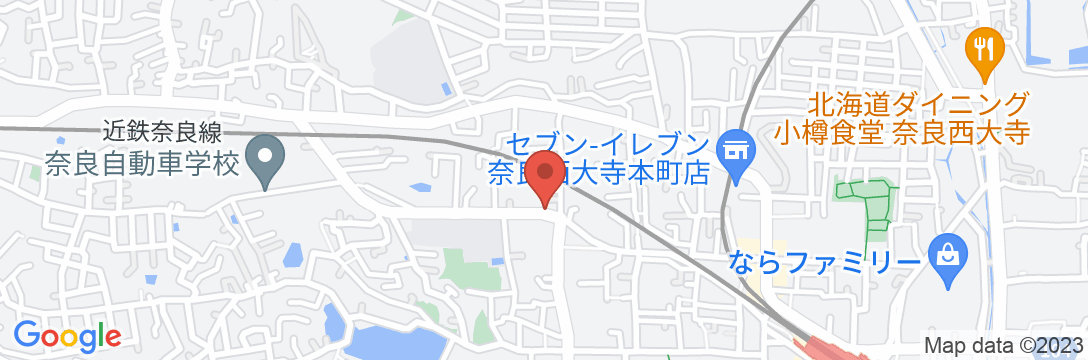 ゲストハウス奈良庵 B&B Nara Anの地図