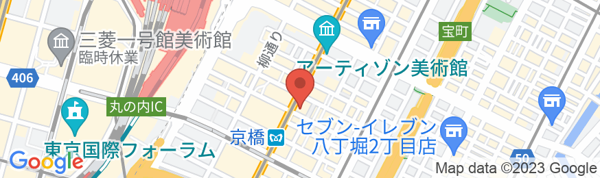 ダイワロイネットホテル東京京橋 PREMIERの地図