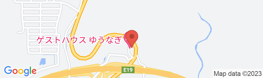 GUEST HOUSE ゆうなぎの地図