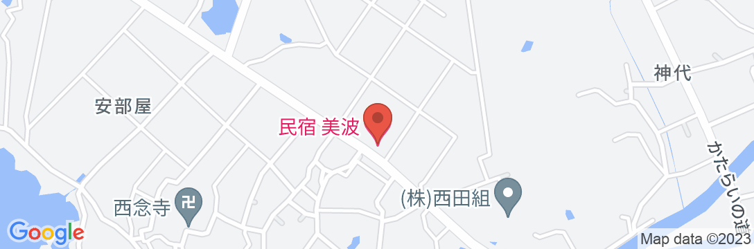 Tabist 民宿美波 羽咋の地図
