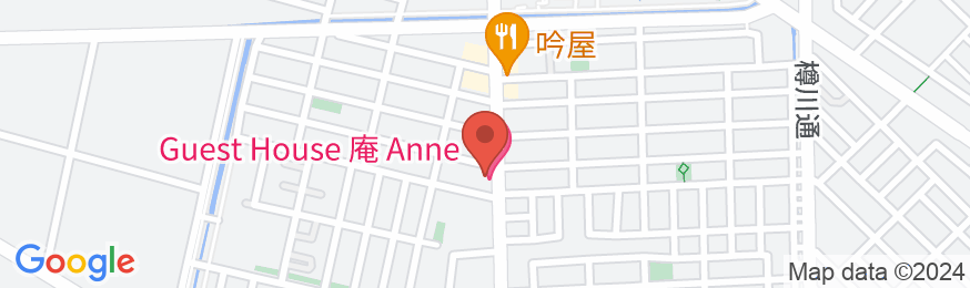 Guest House 庵 Anneの地図