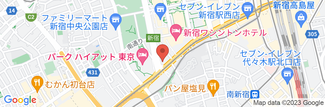 キンプトン新宿東京(KIMPTON SHINJUKU TOKYO)の地図