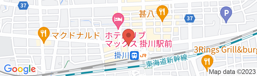 掛川ターミナルホテルの地図