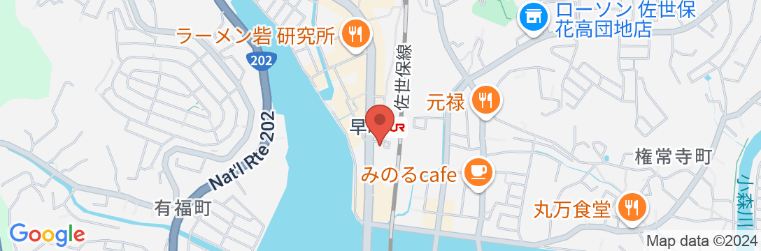 日吉屋旅館の地図