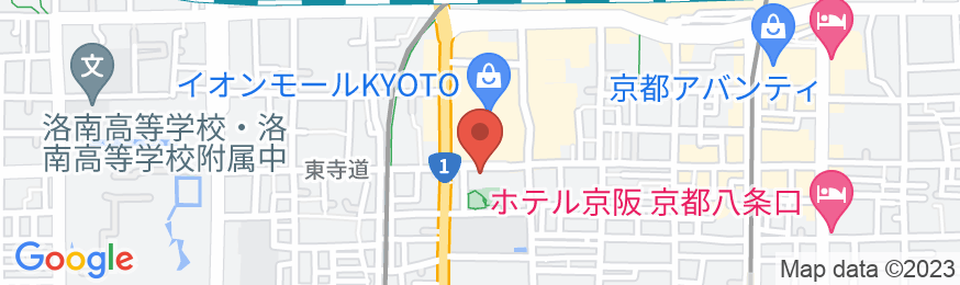 エムズホテル 京都駅KASUGAの地図