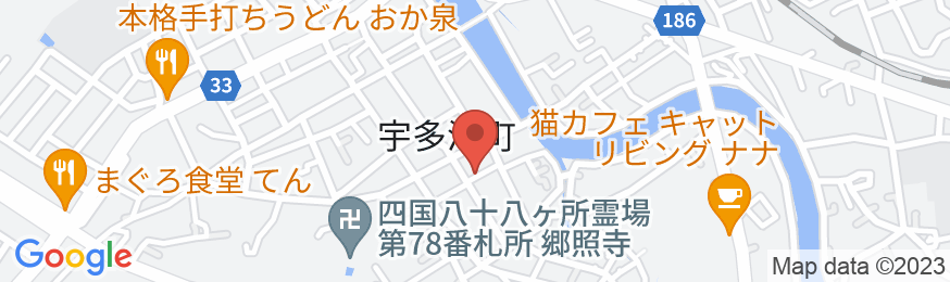 Chiiori Utazu Branchの地図