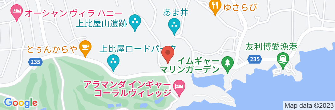 琉球李邸インギャー<宮古島>の地図