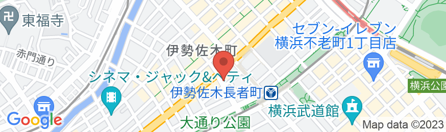 TOKYO 365 HOTEL 横浜店の地図