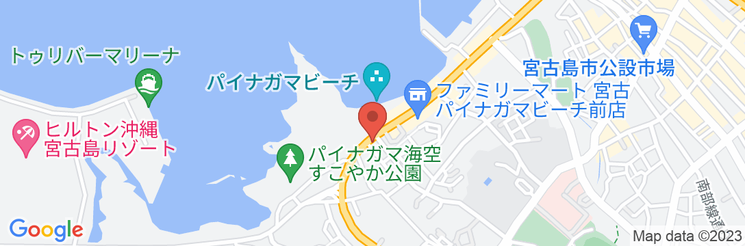 Mr.KINJO 宮古島 パイナガマリゾート<宮古島>の地図