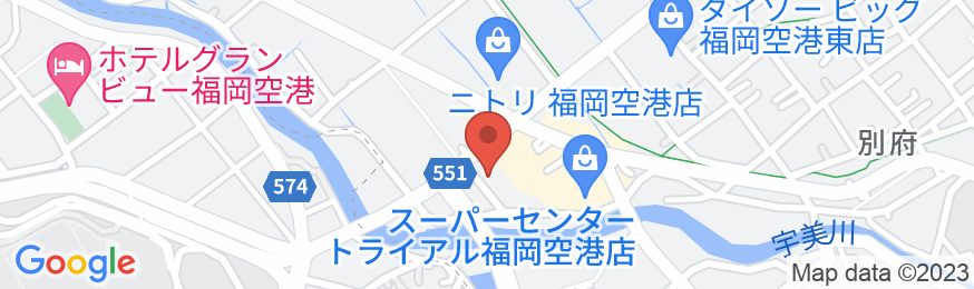 ホテルフロント・イン福岡空港の地図