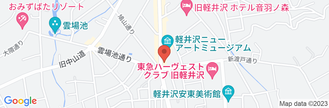 TWIN-LINE HOTEL KARUIZAWA JAPANの地図