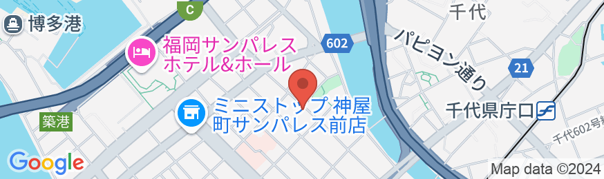 グランドベース博多ベイの地図