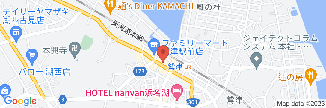 NAKAHARAYA HOSTEL&CAFEの地図
