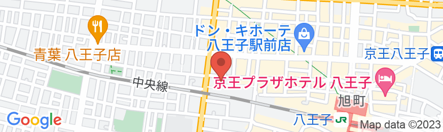 アパホテル〈八王子駅北〉の地図