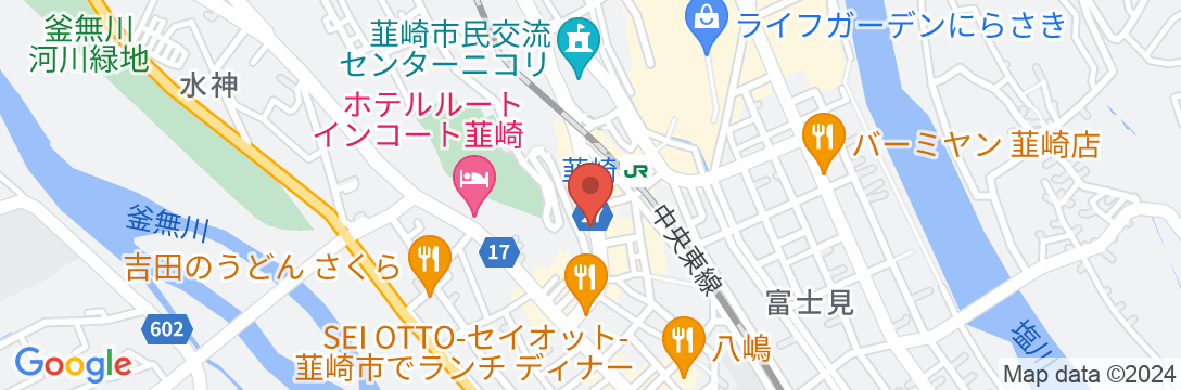 chAho Hostel Nirasaki/Outdoor Baseの地図