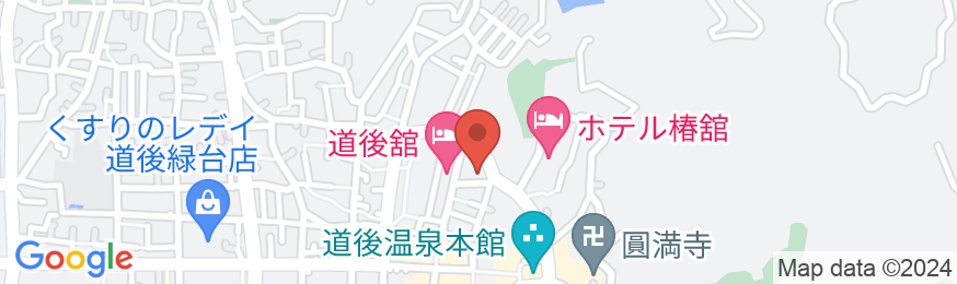 道後hakuroの地図