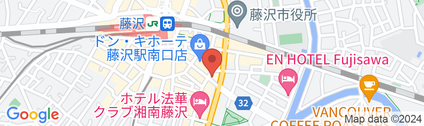 スマイルホテル湘南藤沢の地図