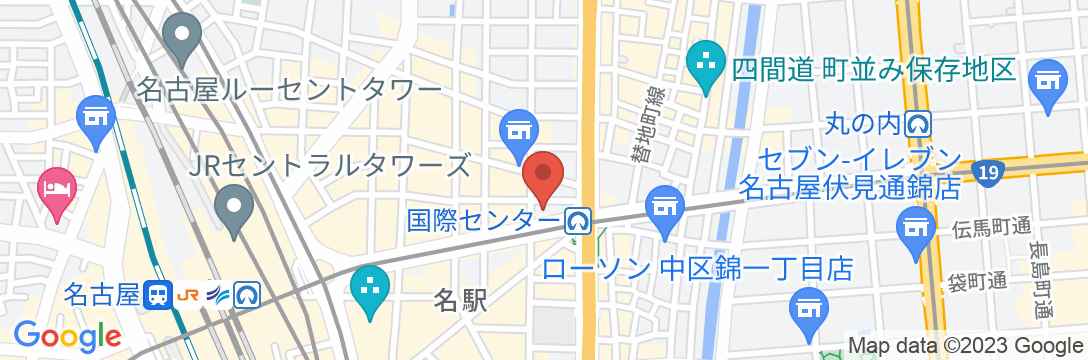 三交インGrande名古屋-HOTEL&SPA-の地図