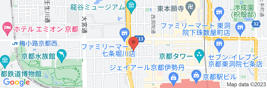 メルキュール京都ステーションの地図