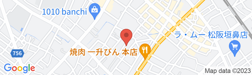 Tabist たつみビジネスホテル 松阪の地図