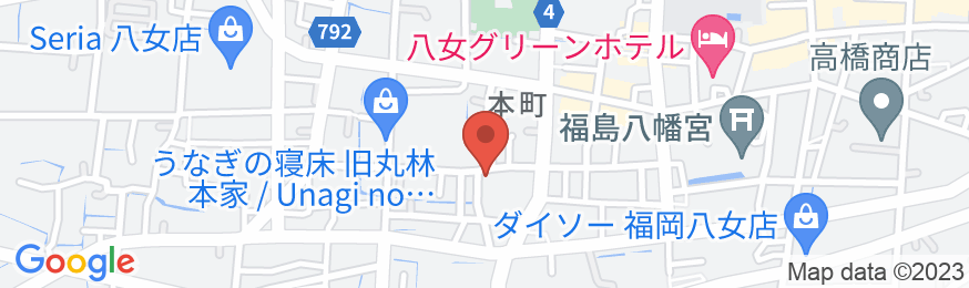 NIPPONIA HOTEL 八女福島 商家町の地図