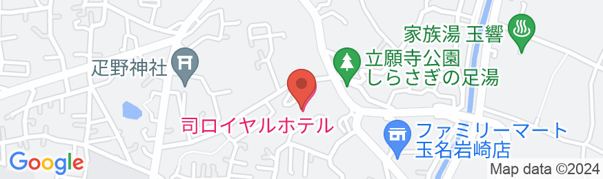 玉名温泉 司ロイヤルホテルの地図