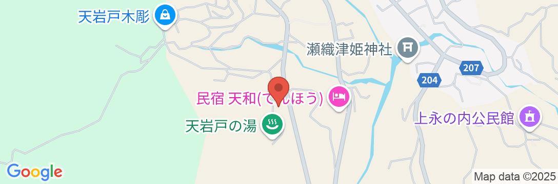民宿 神楽の館の地図