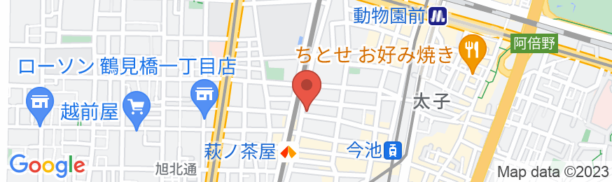 DOYANEN HOTELS BAKURO(どやねんホテルズ バクロ)の地図