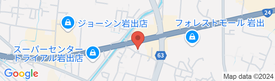 旅館 紀州藩 根来路 備前家の地図