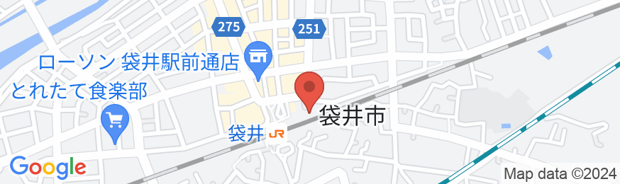 くれたけインプレミアム袋井駅前の地図