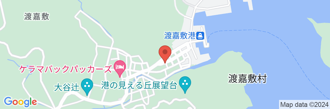 島あしび<渡嘉敷島>の地図