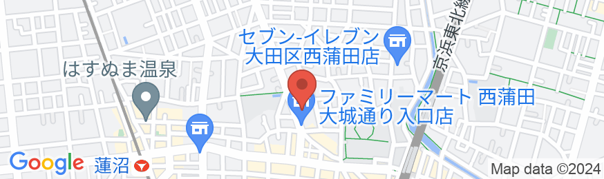 Minn 蒲田の地図