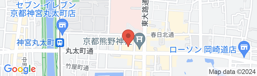 京蘭ー瑠安邸の地図