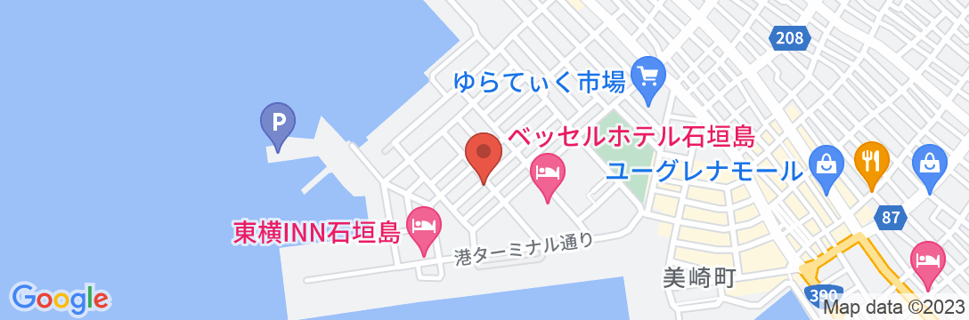 Mr.KINJO GRAND CATS<石垣島>の地図