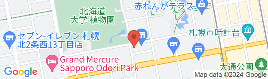 ONSEN RYOKAN 由縁 札幌の地図