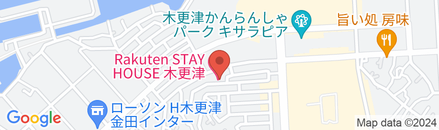 Rakuten STAY HOUSE 木更津の地図