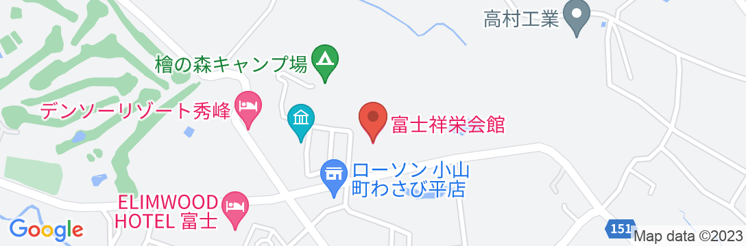 富士祥栄会館の地図