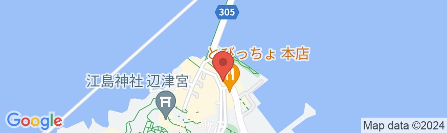 江の島ホテルの地図
