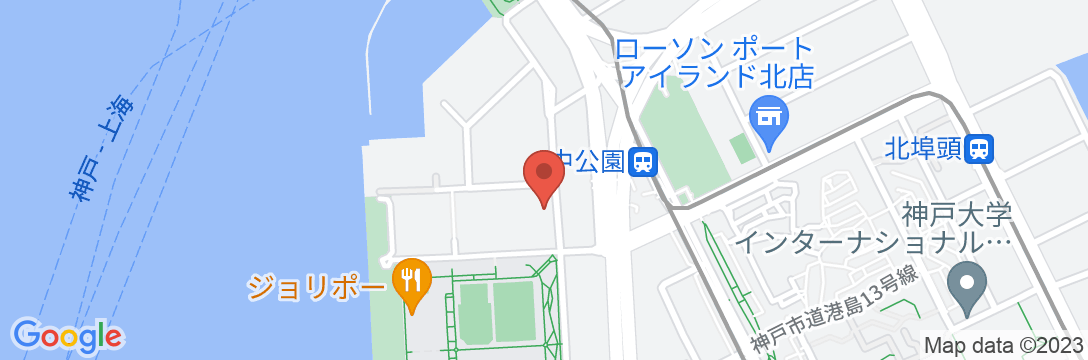 センチュリオンホテル&スパ ヴィンテージ神戸の地図