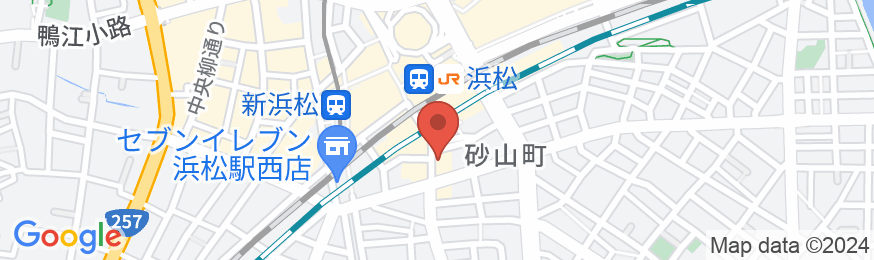 浜松ターミナルホテル本館の地図