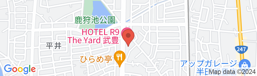 HOTEL R9 The Yard 武豊の地図