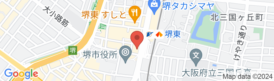 ABホテル堺東の地図