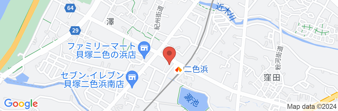 HOTEL KANADE 関空貝塚の地図