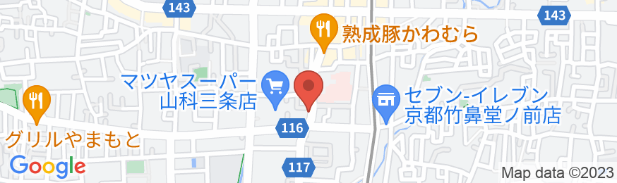 Gina House Kyotoの地図