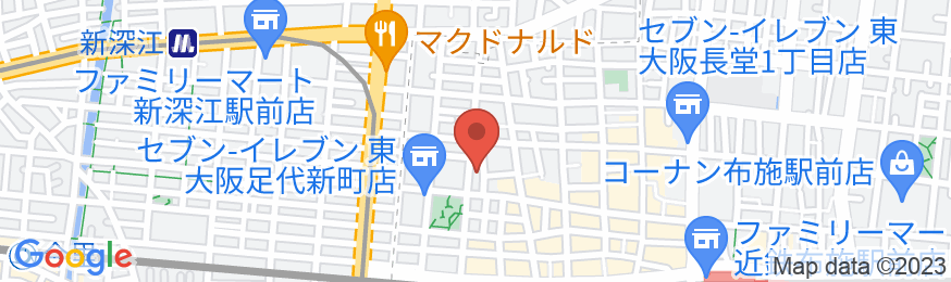 大阪グランドホテルの地図