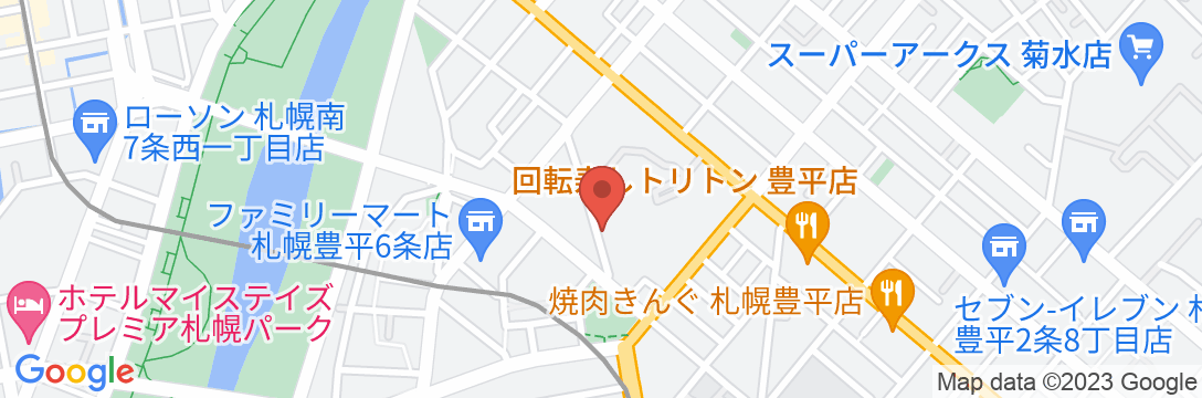 Terrace Toyohiraの地図